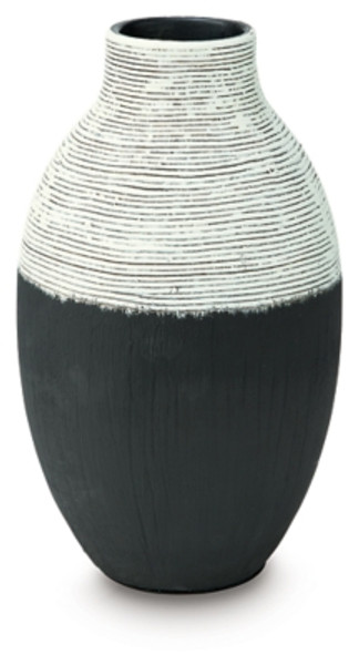 Ashley Girtha Antique White Black Vase A2000877