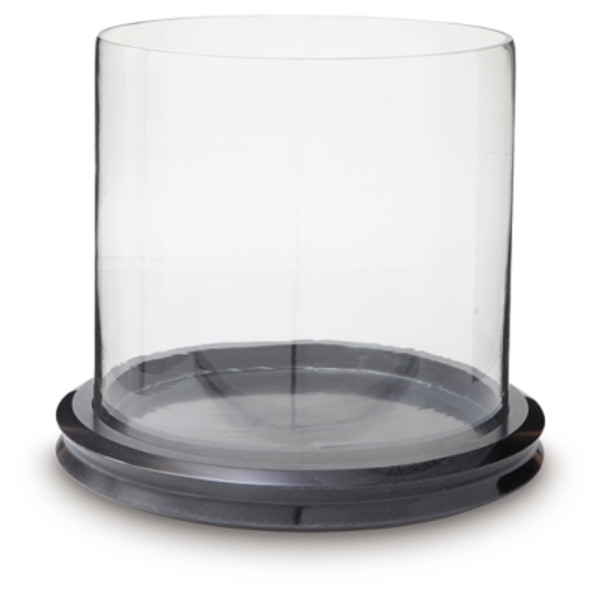Ashley Saskia Clear Beige Candle Holder
