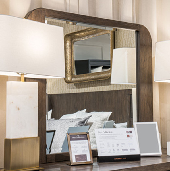 Ashley Neo Rich Brown Bedroom Mirror