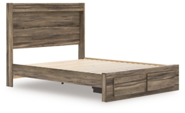 Ashley Baystorm Brown Queen Panel Storage Bed B100/13/B2005/54S/57/95