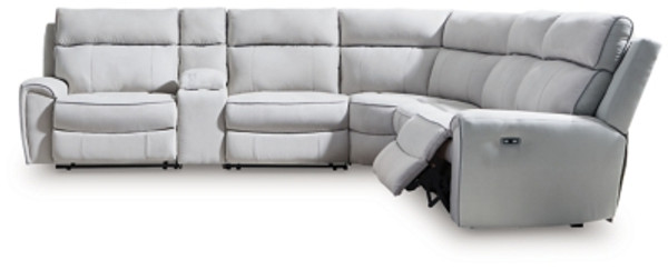 Ashley Grafton Pike Pearl Ash 6-Piece Power Reclining Sectional Ashley Grafton Pike Pearl Ash 6-Piece Power Reclining Sectional