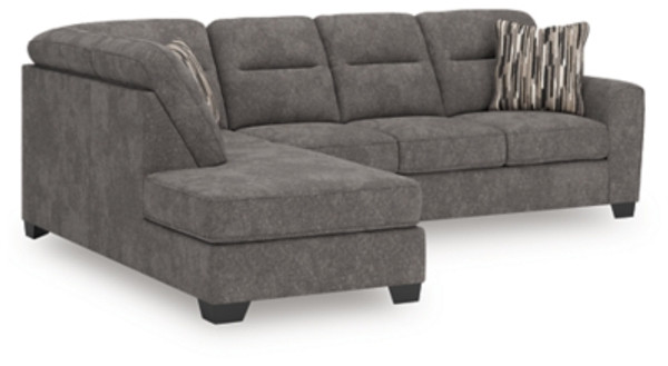 Benchcraft Olten Mocha 2-Piece Sectional with Chaise