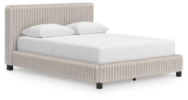 Ashley Birmonton Black Queen Upholstered Bed