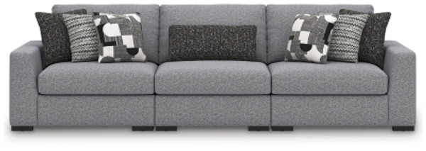 Benchcraft Bealton Salt and Pepper 3-Piece Sectional