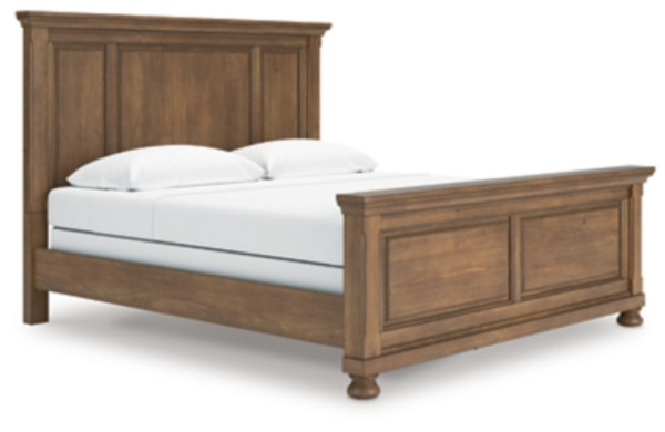 Ashley Vandenmore Medium Brown King Panel Bed