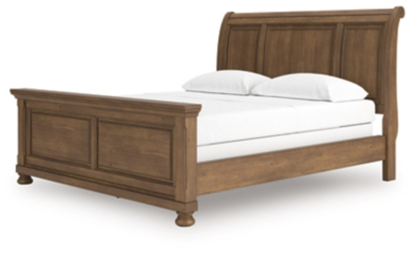 Ashley Vandenmore Medium Brown California King Sleigh Bed