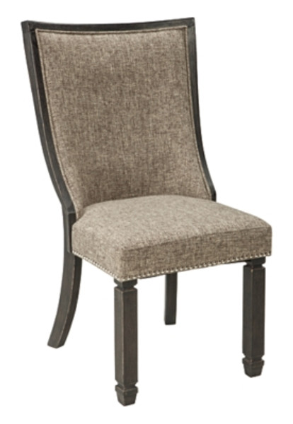Ashley Tyler Creek Black Grayish Brown 2-Piece Dining Room Chair D736/02(2)