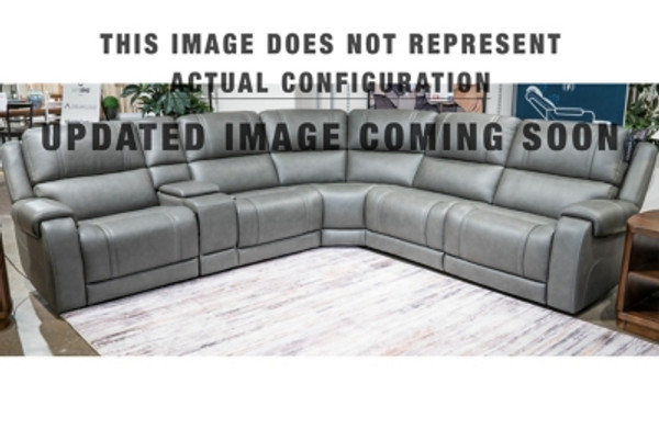 Ashley 5Z-Harrenhurst Anchor 6-Piece Power Reclining Sectional U12600/31/46/57/58/62/77