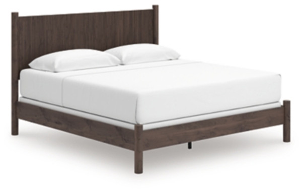 Ashley Cadmori Brown King Panel Bed