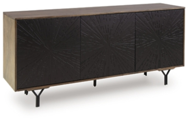 Ashley Lavinmont Multi Brown Accent Cabinet