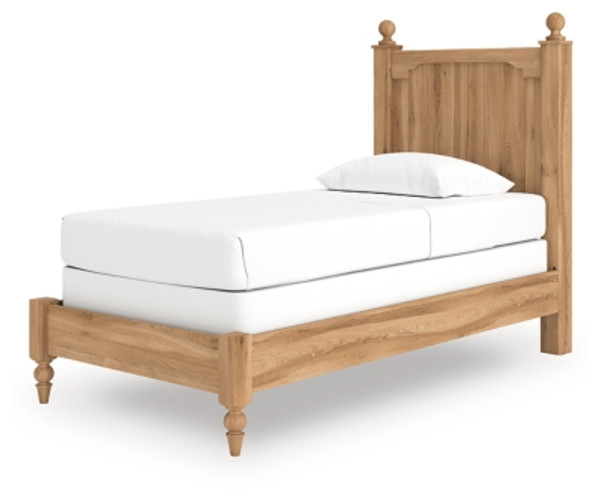 Ashley Galletyn Warm Brown Twin Panel Bed