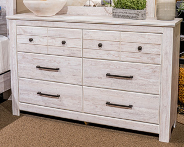 Ashley Fenderport Whitewash Dresser