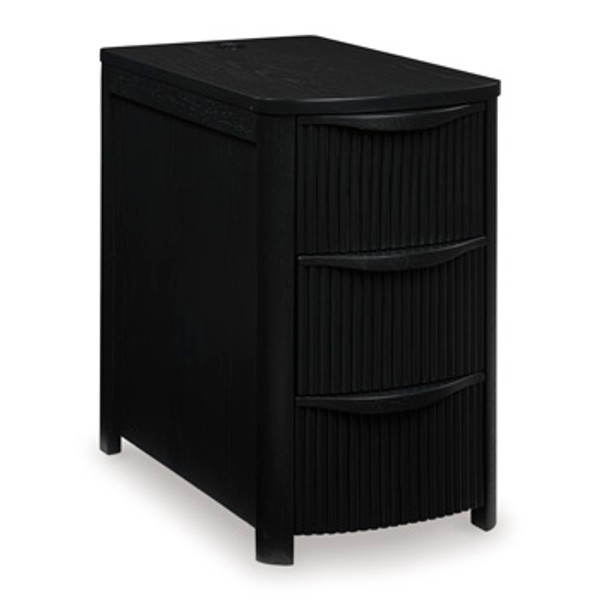 Ashley Camdill Black Chairside End Table