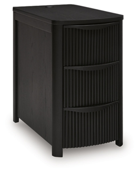 Ashley Camdill Black Chairside End Table Ashley Camdill Black Chairside End Table