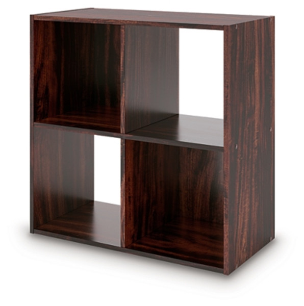 Ashley Glosmount Cherry Light Brown Four Cube Organizer