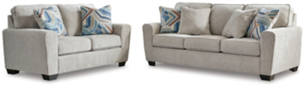 Ashley Cashton Ice Sofa and Loveseat