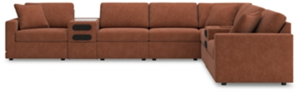 Ashley Modmax Spice 8-Piece Sectional 92102S16