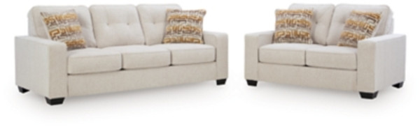 Ashley Storrow Stone Sofa and Loveseat