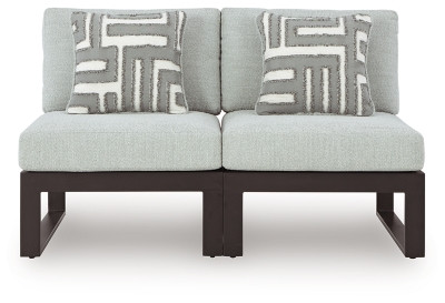 Ashley Beachloft Black 2-Piece Outdoor Sectional