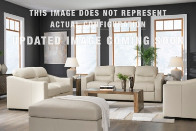 Ashley Treasure Trove Almond Sofa, Loveseat, Chair and Ottoman