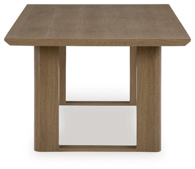 Ashley Serene Bay Dark Brown Outdoor Dining Table and 4 Chairs
