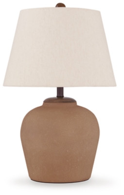 Ashley Scantor Rust 2-Piece Table Lamp Set