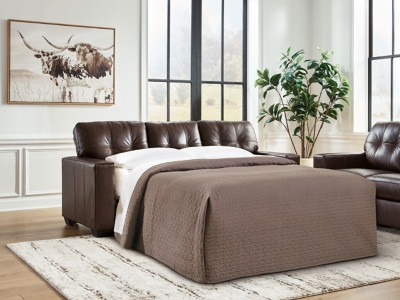 Ashley Santorine Dark Brown Queen Sofa Sleeper