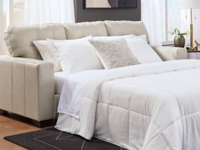 Ashley Santorine Bone Queen Sofa Sleeper