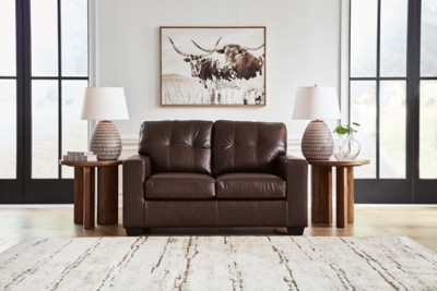 Ashley Santorine Dark Brown Loveseat