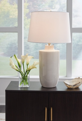 Ashley Cylener Off White Table Lamp