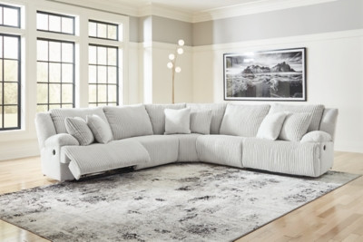 Ashley Top Tier Alloy 5-Piece Reclining Sectional