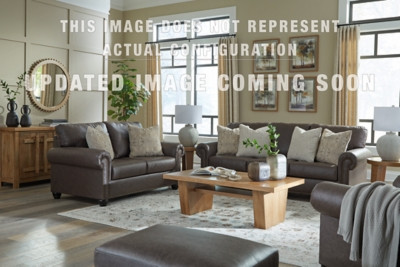 Benchcraft Roxmere Umber Sofa, Loveseat, Chair and Ottoman