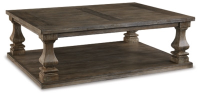 Johnelle Gray Coffee Table with 2 End Tables