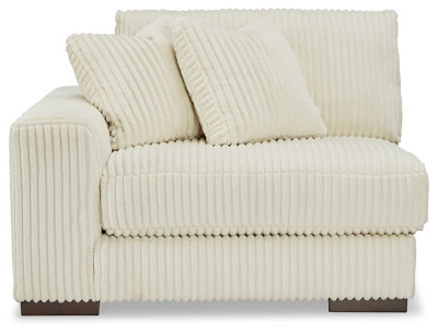 Ashley Lindyn Ivory 4-Piece Sectional with Chaise