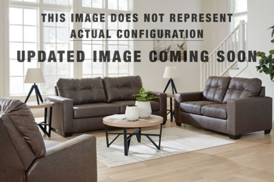 Benchcraft Barlin Mills Umber Sofa, Loveseat and Recliner