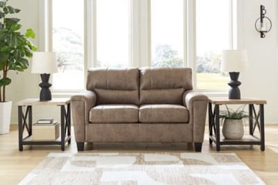 Ashley Navi Fossil Loveseat