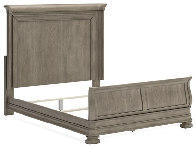 Ashley Lexorne Gray Queen Sleigh Bed
