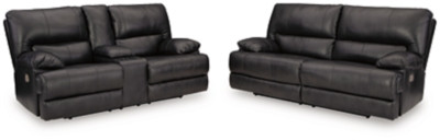 Ashley Mountainous Eclipse Sofa and Loveseat