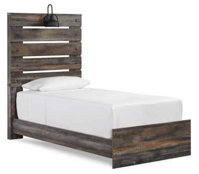 Drystan Multi Twin Panel Bed with Nightstand