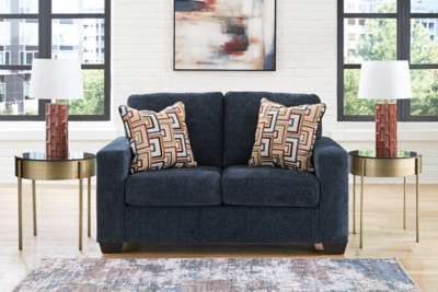 Ashley Aviemore Ink Loveseat