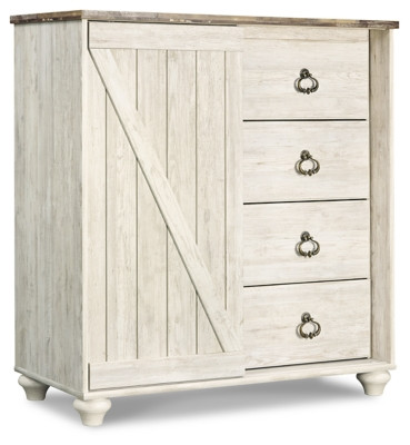 Ashley Willowton Whitewash Dressing Chest