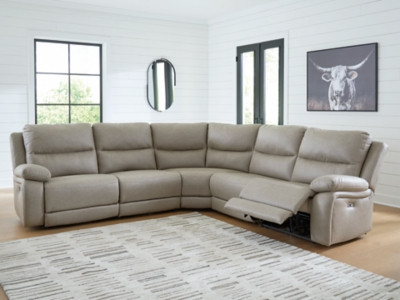 Ashley Brannigan Pebble 5-Piece Power Reclining Sectional 99201/31/46/58/62/77