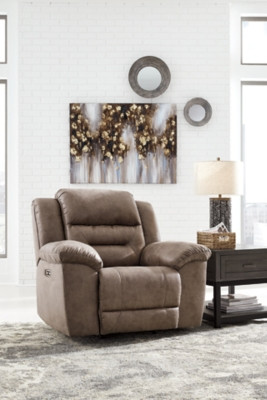 Ashley Stoneland Fossil Power Recliner