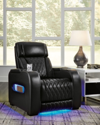 Ashley Boyington Black Power Recliner