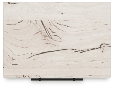 Ashley Lawroy Light Natural King Panel Bed with Storage and 2 Nightstands B100/14/B2310/56/58/60(2)/92(2)
