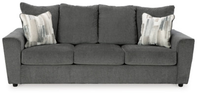 Ashley Stairatt Gravel Sofa, Loveseat, Chair and Ottoman