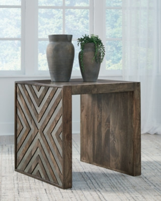 Ashley Dreggan Brown End Table