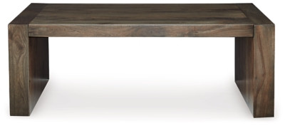Ashley Dreggan Brown Coffee Table with 2 End Tables