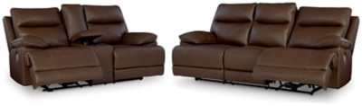 Ashley VonRyan Tobacco Sofa and Loveseat