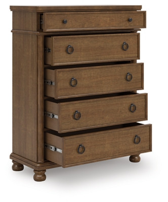 Ashley Chadworth Brown Chest of Drawers